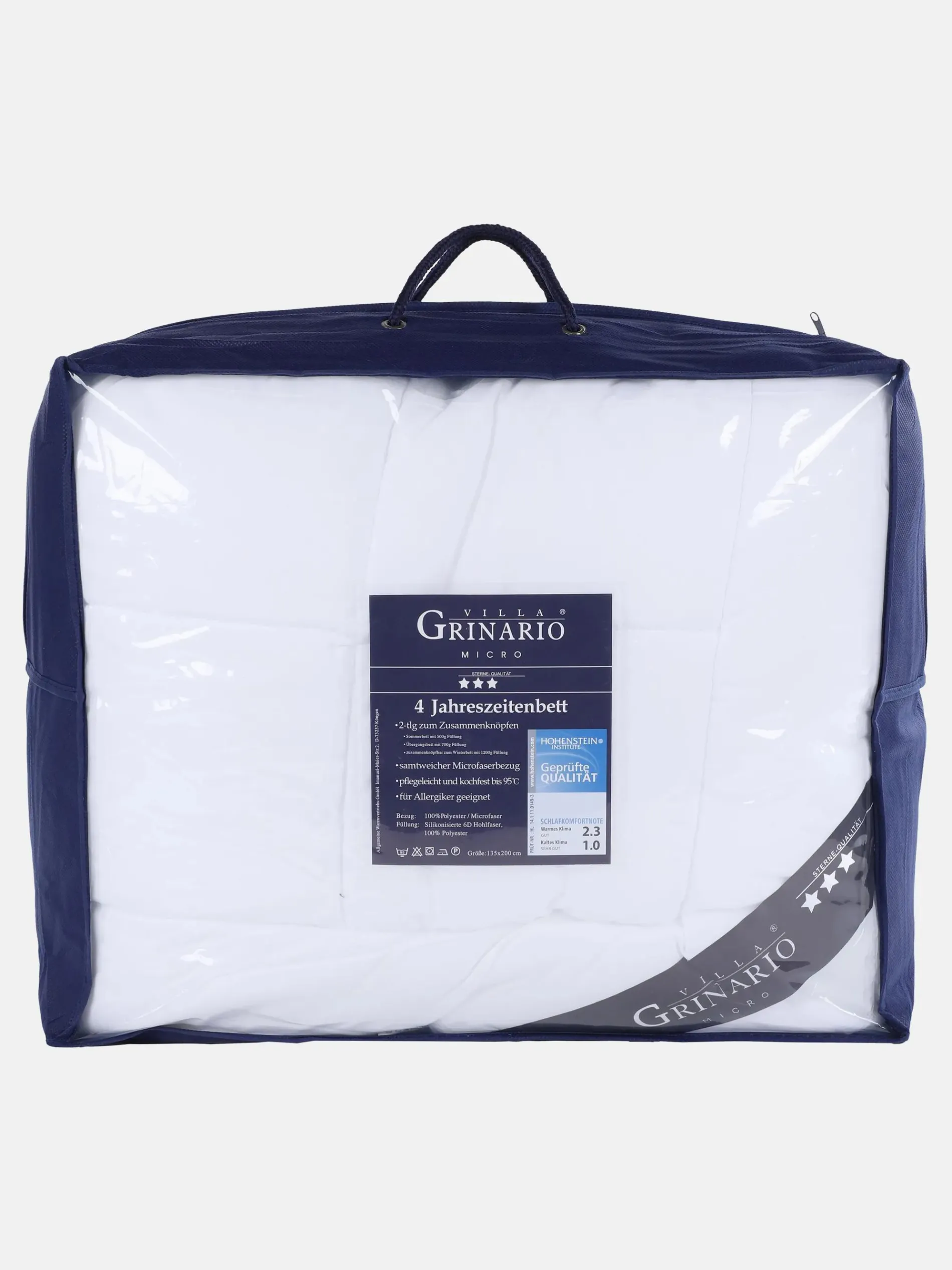 4 Jahreszeiten Einziehdecke 135x200cm