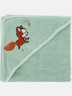 Baby Badetuch mit Mütze