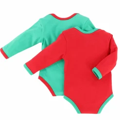 Baby Bodies im 2er Pack mit X-Mas Motiv