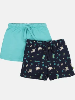 Baby Jungen Bermuda im 2er Pack