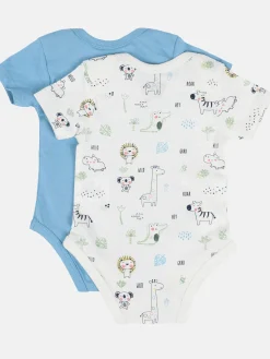 Baby Jungen Body im 2er Pack