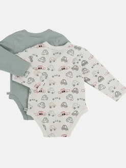 Baby Jungen Bodys im 2er Pack