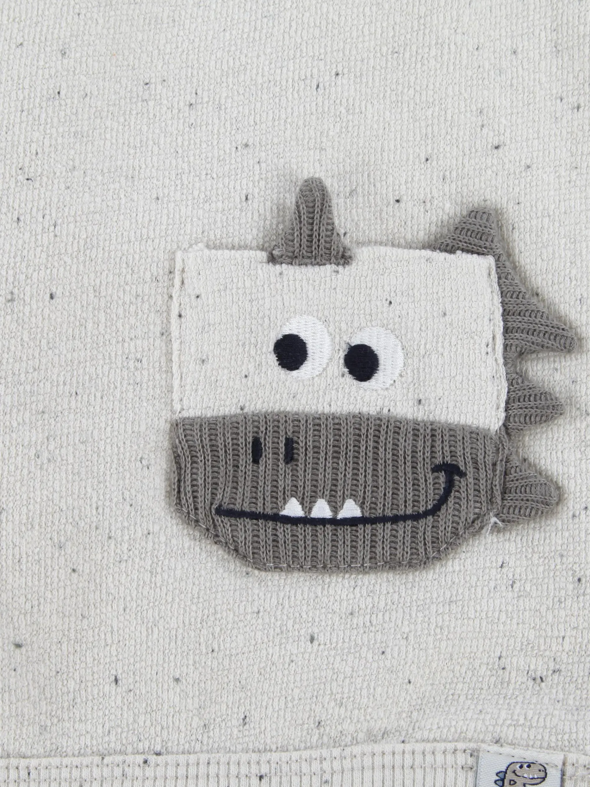 Baby Jungen 3er Set, bestehend aus Pulli, Hose und Lätzchen