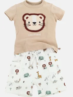Baby Jungen 2er Set bestehend aus Shirt und kurzer Hose