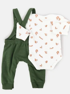 Baby Jungen 2er Set bestehend aus Shirt und Latzhose
