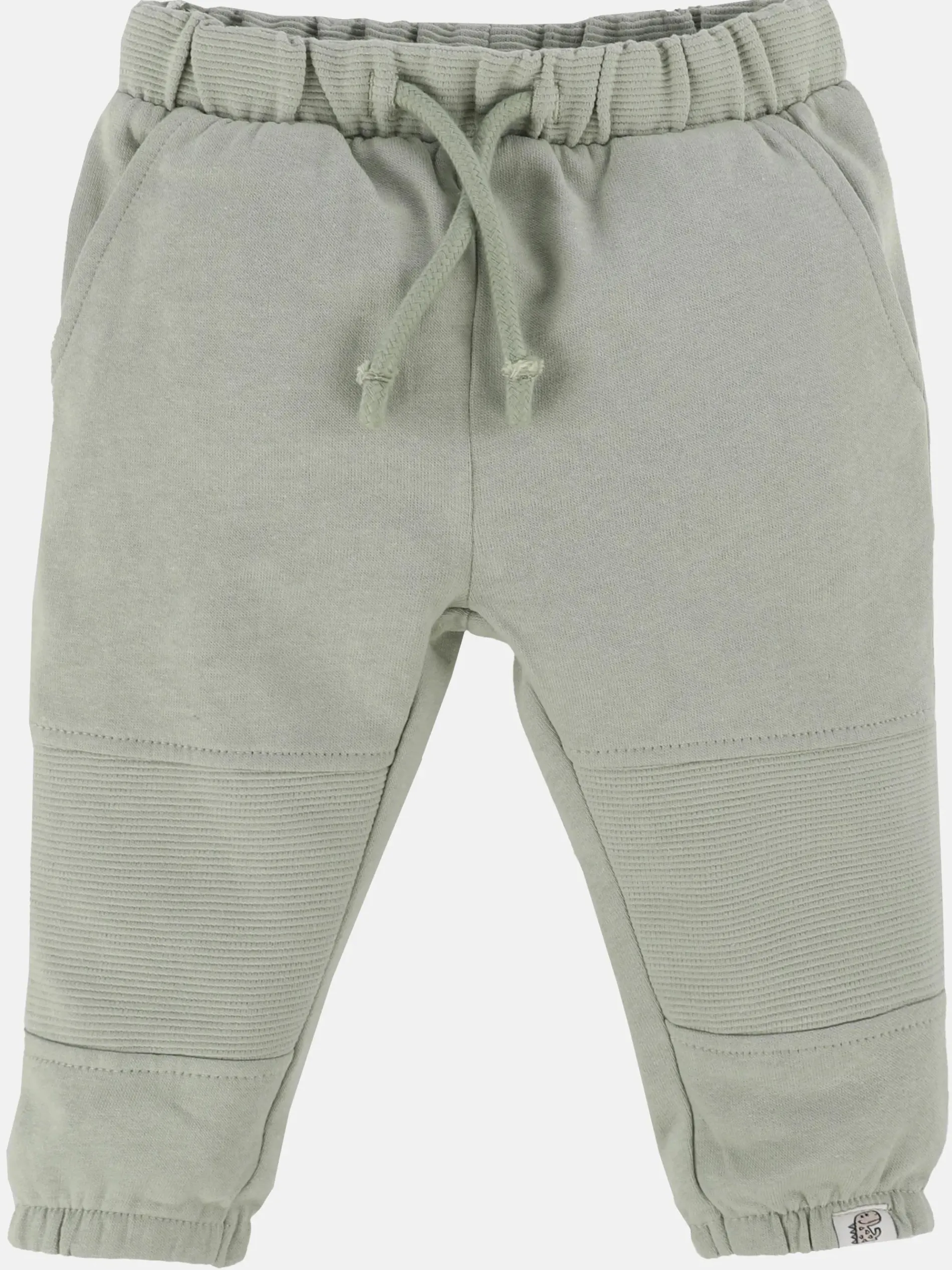 Baby Jungen Hosen im 2er Pack, eine in uni und die andere gemustert