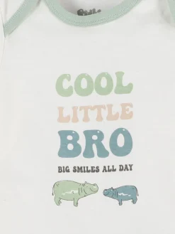 Baby Jungen Kurzarmbody mit Print