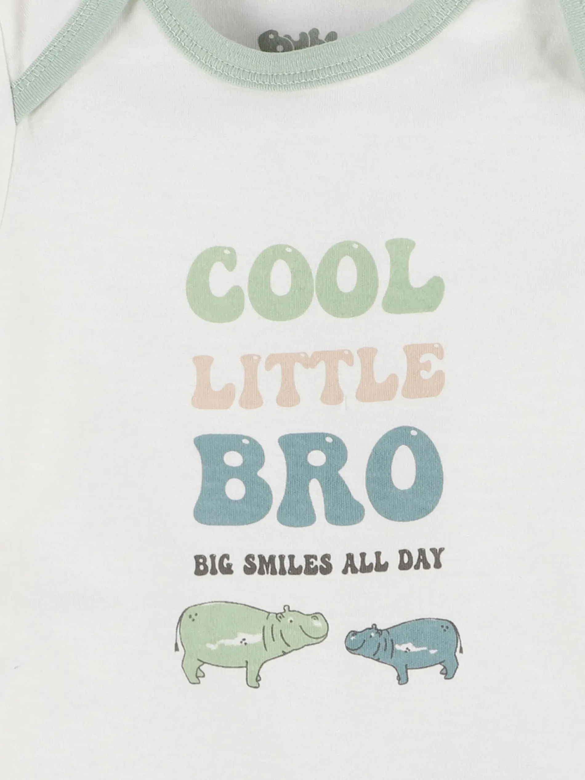 Baby Jungen Kurzarmbody mit Print