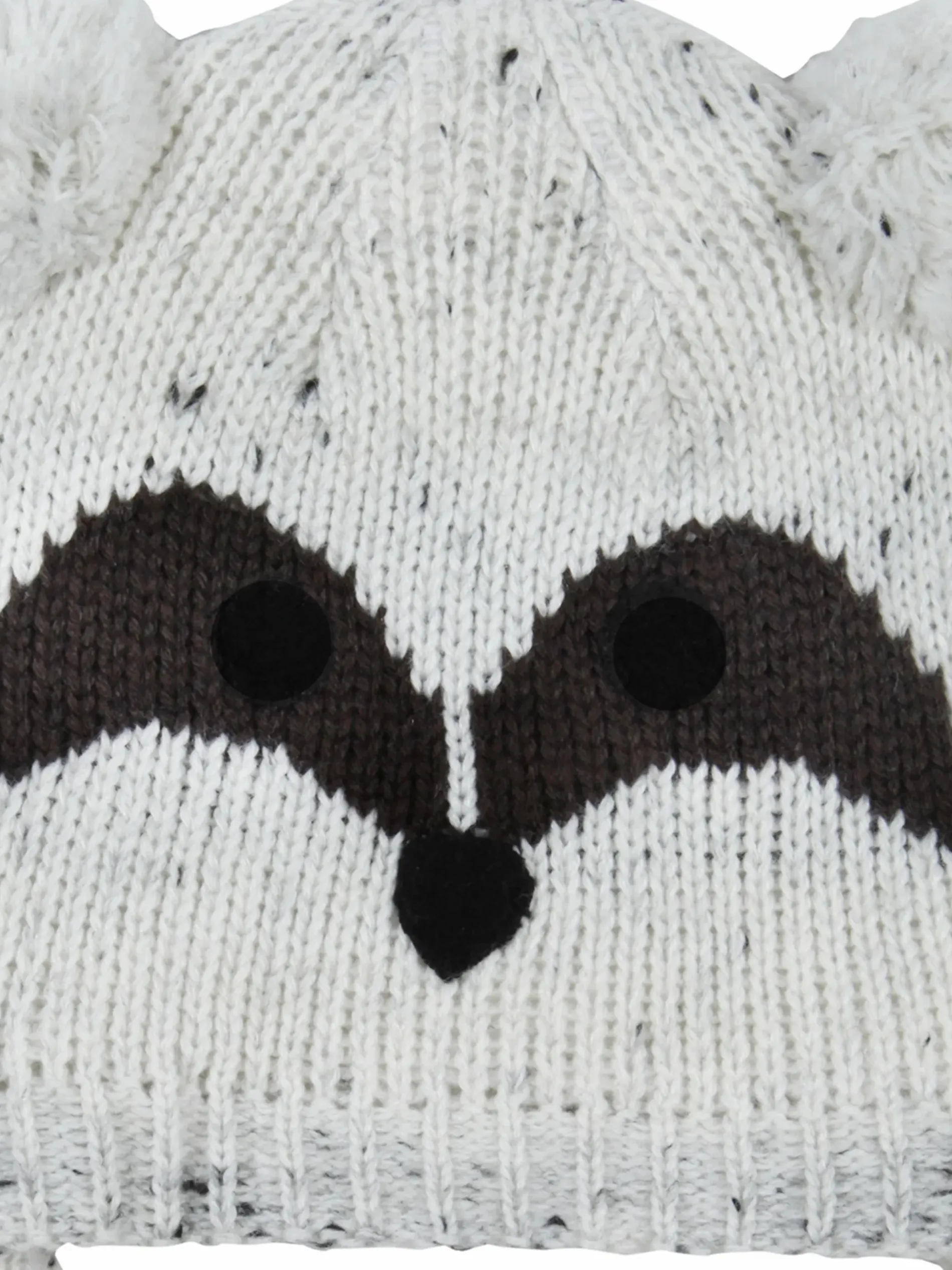 Baby Jungen Mütze mit Ohrenklappen und Gesicht