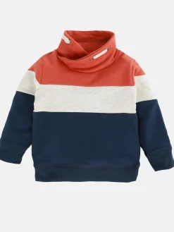 Baby Jungen Pullover mit Stehkragen
