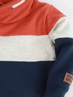 Baby Jungen Pullover mit Stehkragen