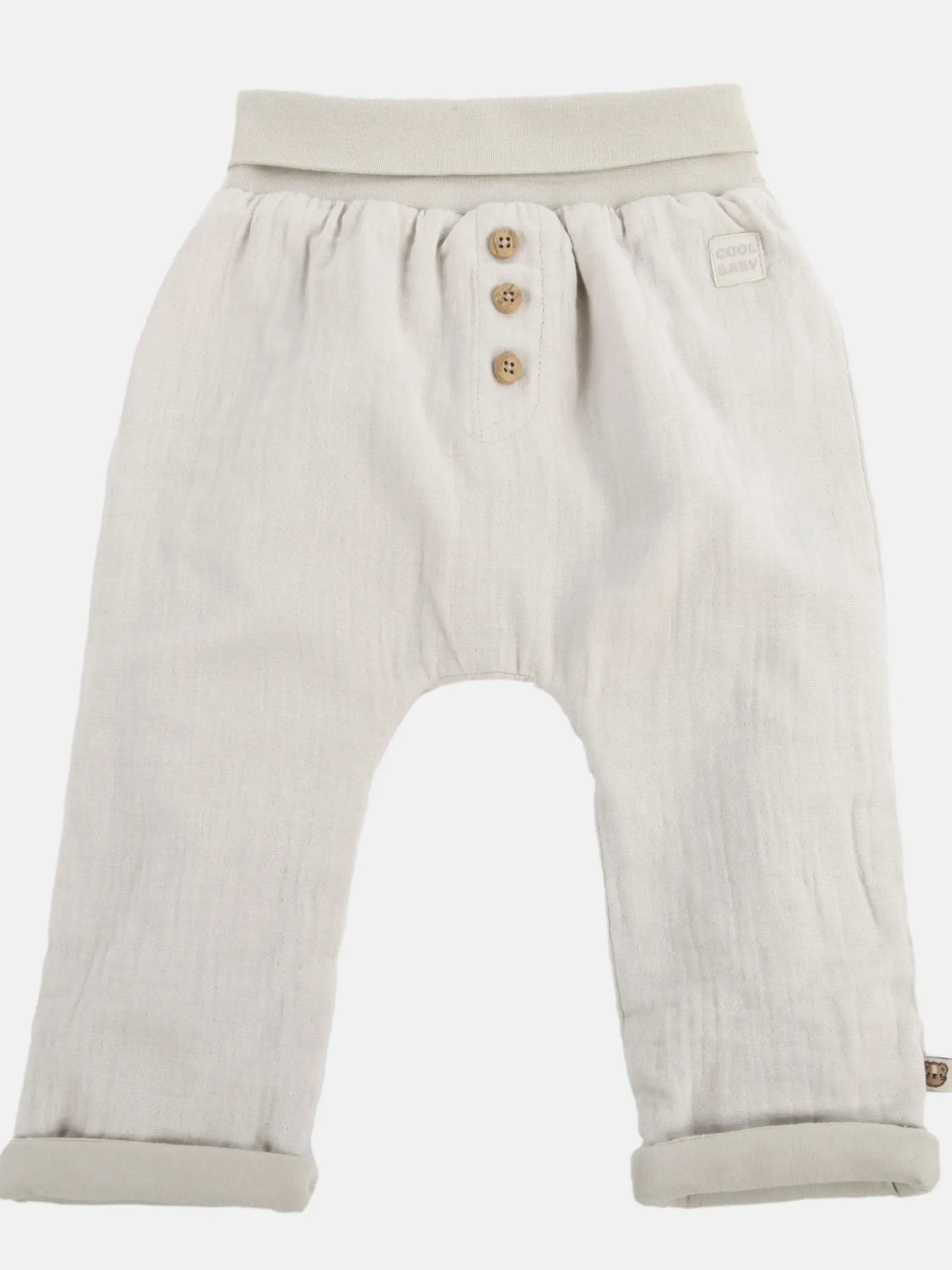 Baby Jungen Schlupfhose mit drei Knöpfen