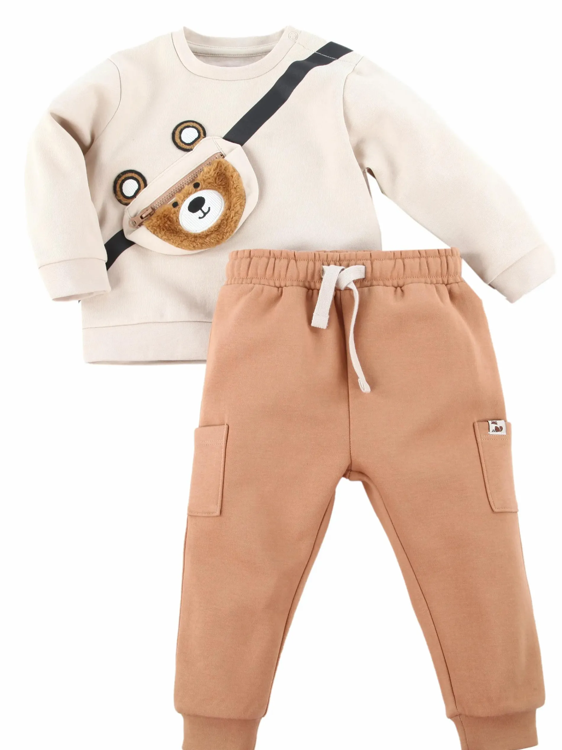 Baby Jungen Set,2tlg., best. aus Sweatshirt und Hose