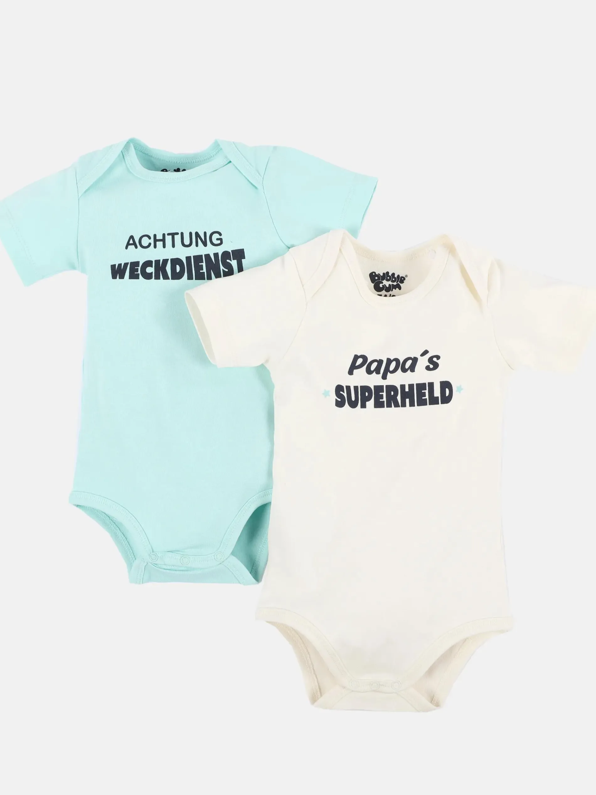 Baby Jungen Sprüche Body im 2er Pack