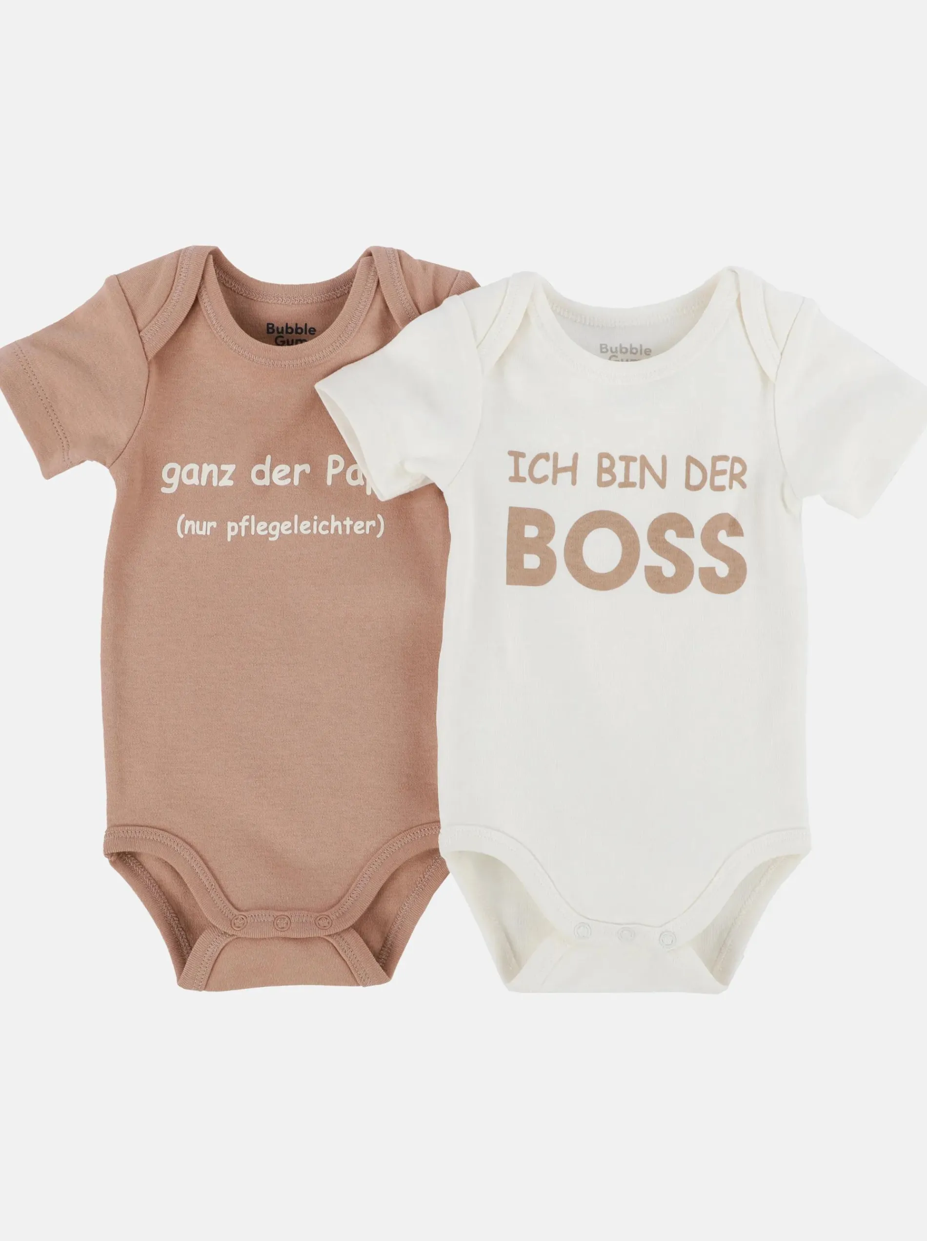 Baby Jungen Sprüche Body im 2er Pack