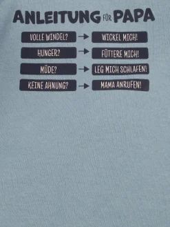 Baby Jungen Sprüchebodies im 2er Pack