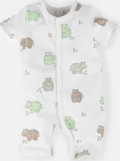 Baby Jungen Strampler mit Nielpferd