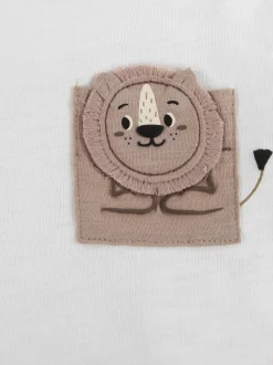 Baby Jungen T-Shirt mit Löwenpatch