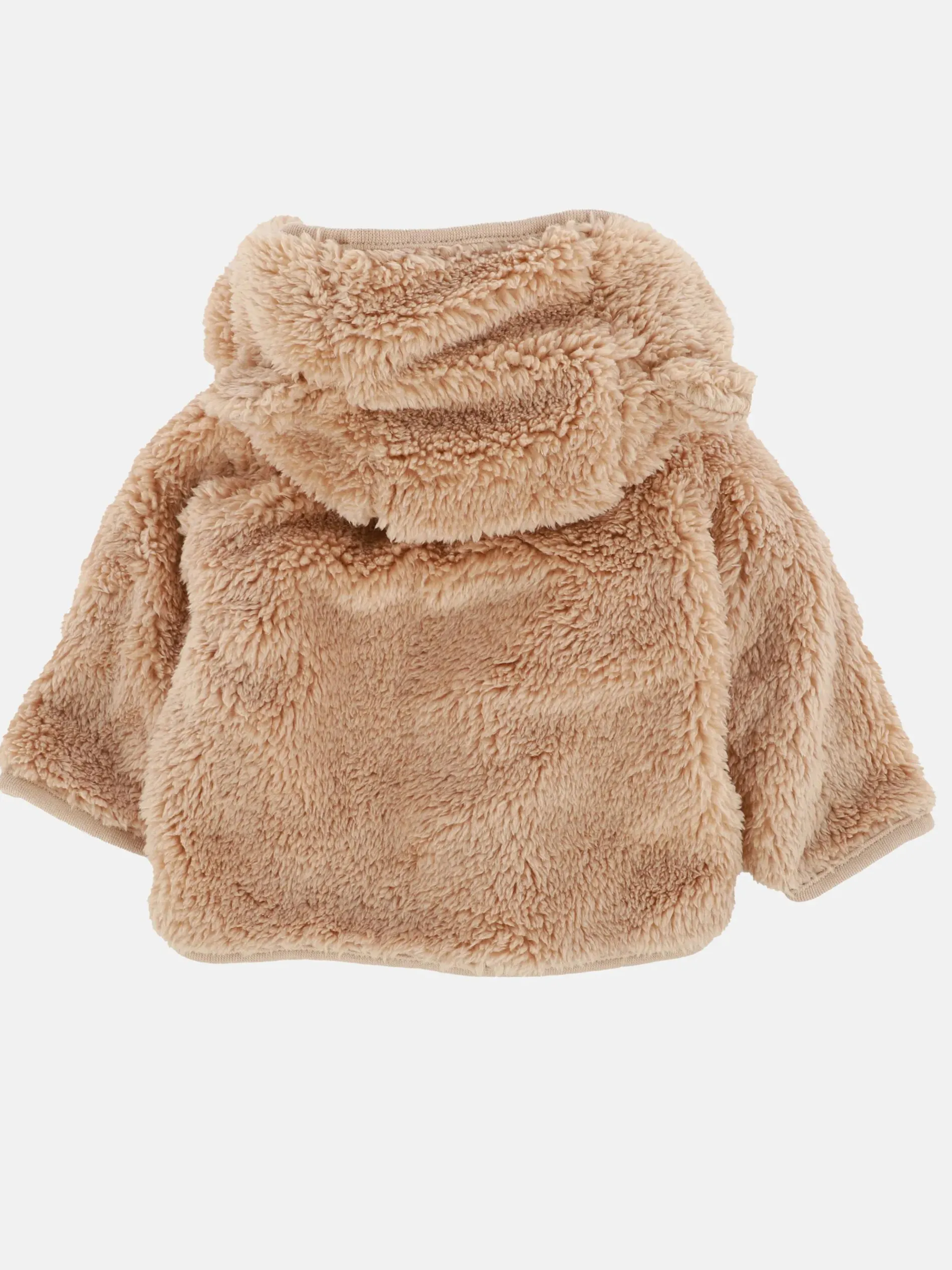 Baby Kuscheljacke mit Kapuze und angesetzten Öhrchen
