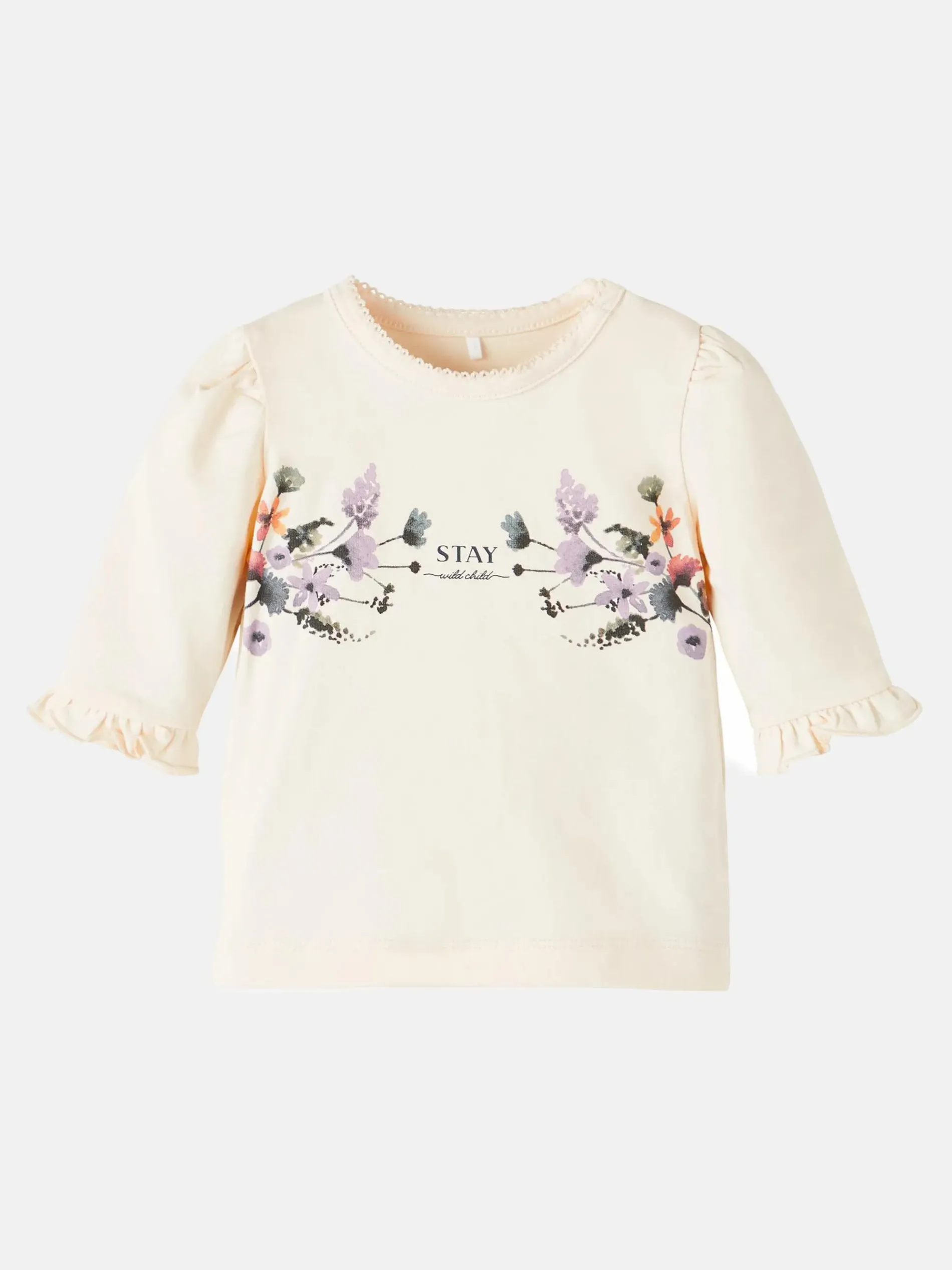 Baby Langarmshirt mit Frontprint