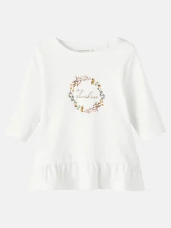 Baby Langarmshirt mit Voilant