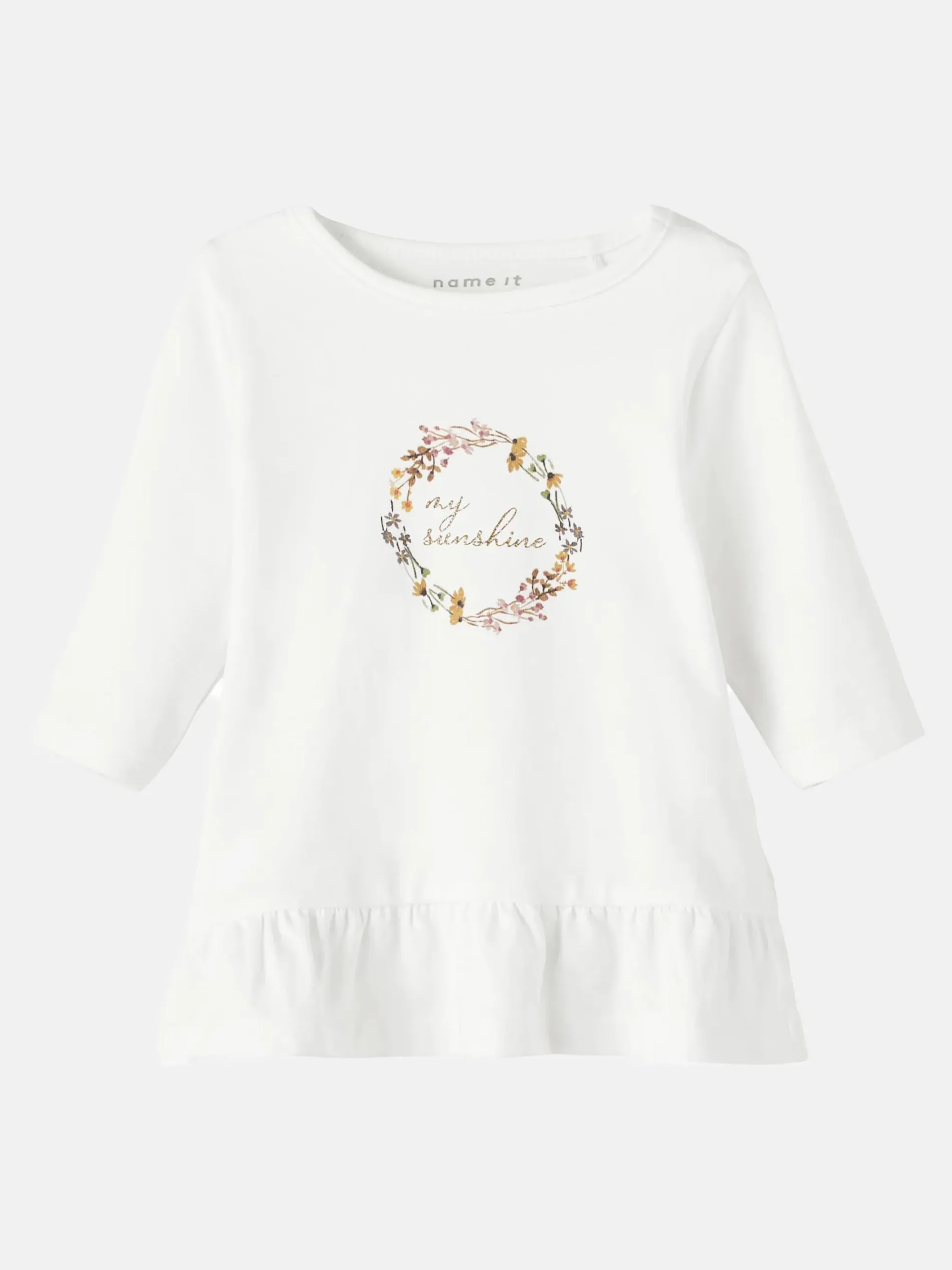 Baby Langarmshirt mit Voilant