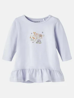Baby Langarmshirt mit Voilant