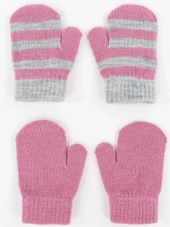Baby Mädchen Handschuhe im 2er Pack