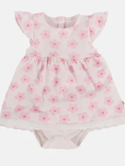Baby Mädchen Kleid mit Alloverprint