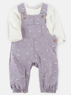 Baby Mädchen Set bestehend aus Shirt und Latzhose