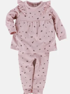 Baby Mädchen Set, 2tlg., best. aus Tunika mit Body und leggings