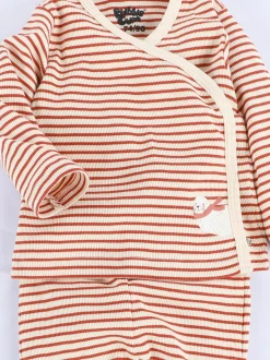 Baby Mädchen Set, 2tlg. best aus Wickelshirt und Hose