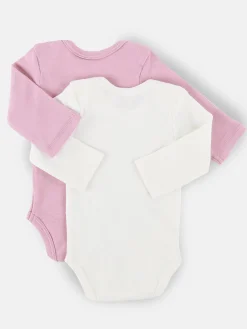 Baby Mädchen Sprüche Bodies im 2er Pack