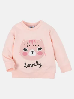 Baby Mädchen Sweatshirt mit Print