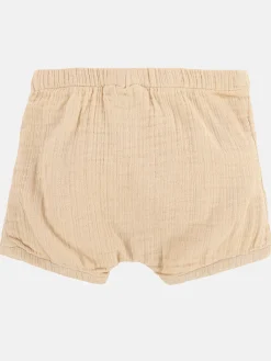 Baby Musselinshorts mit kleiner Fronttasche