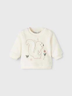 Baby Pullover aus Teddystoff