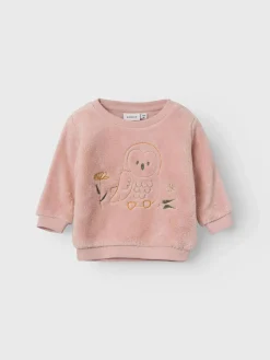 Baby Pullover aus Teddystoff