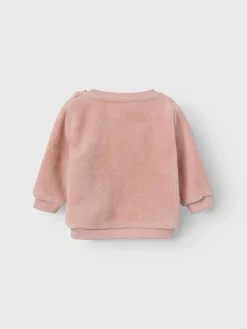 Baby Pullover aus Teddystoff