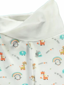 Baby Schlupfhose mit Fuß im 2er Pack