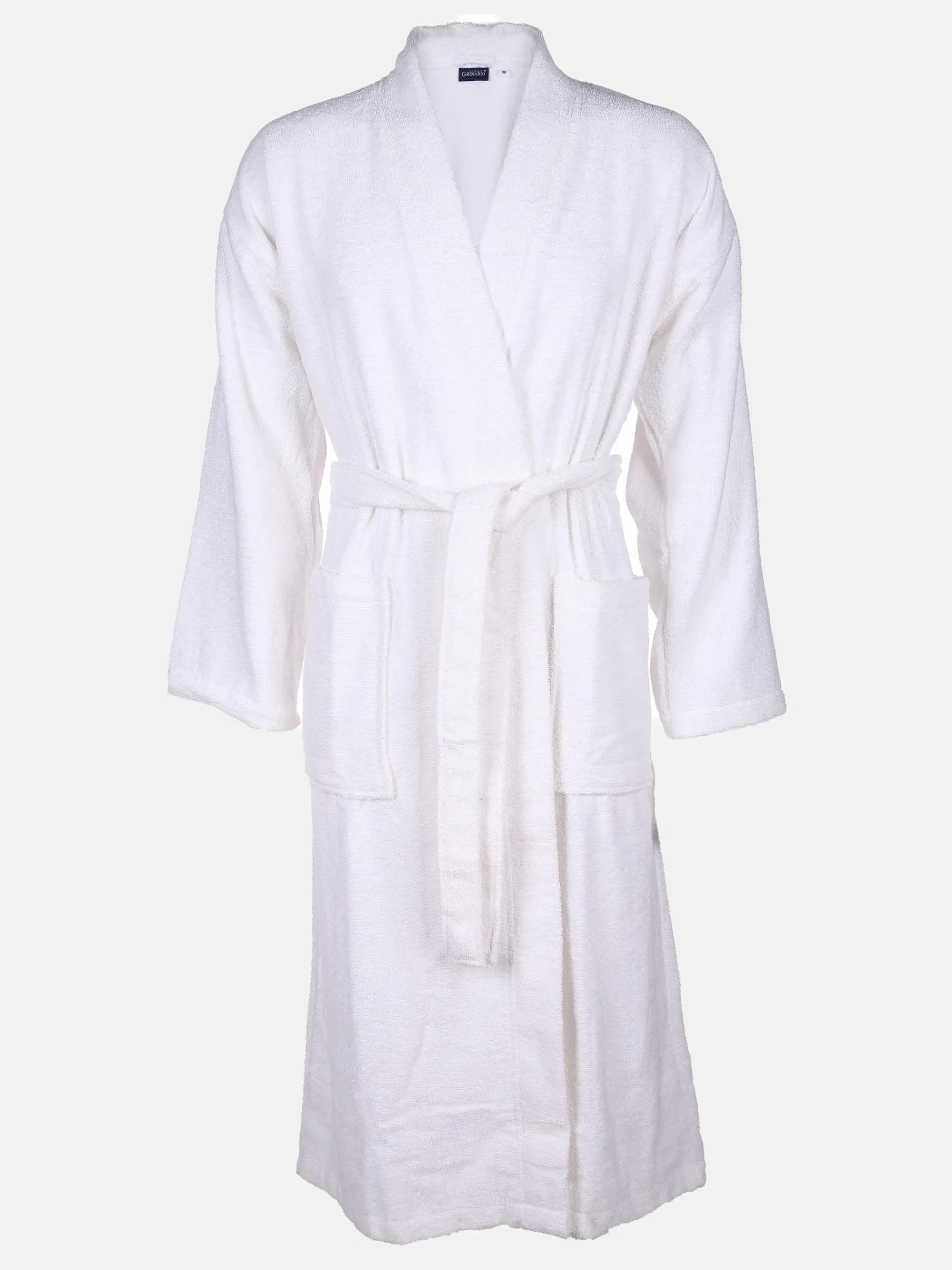 Bademantel in Kimonoform