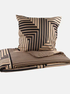 Biberbettwäsche mit abstraktem Motiv 135x200cm