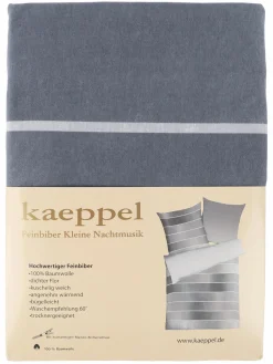 Biberbettwäsche mit Streifen, 155x220cm