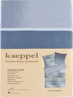 Biberbettwäsche mit Streifen 135x200cm