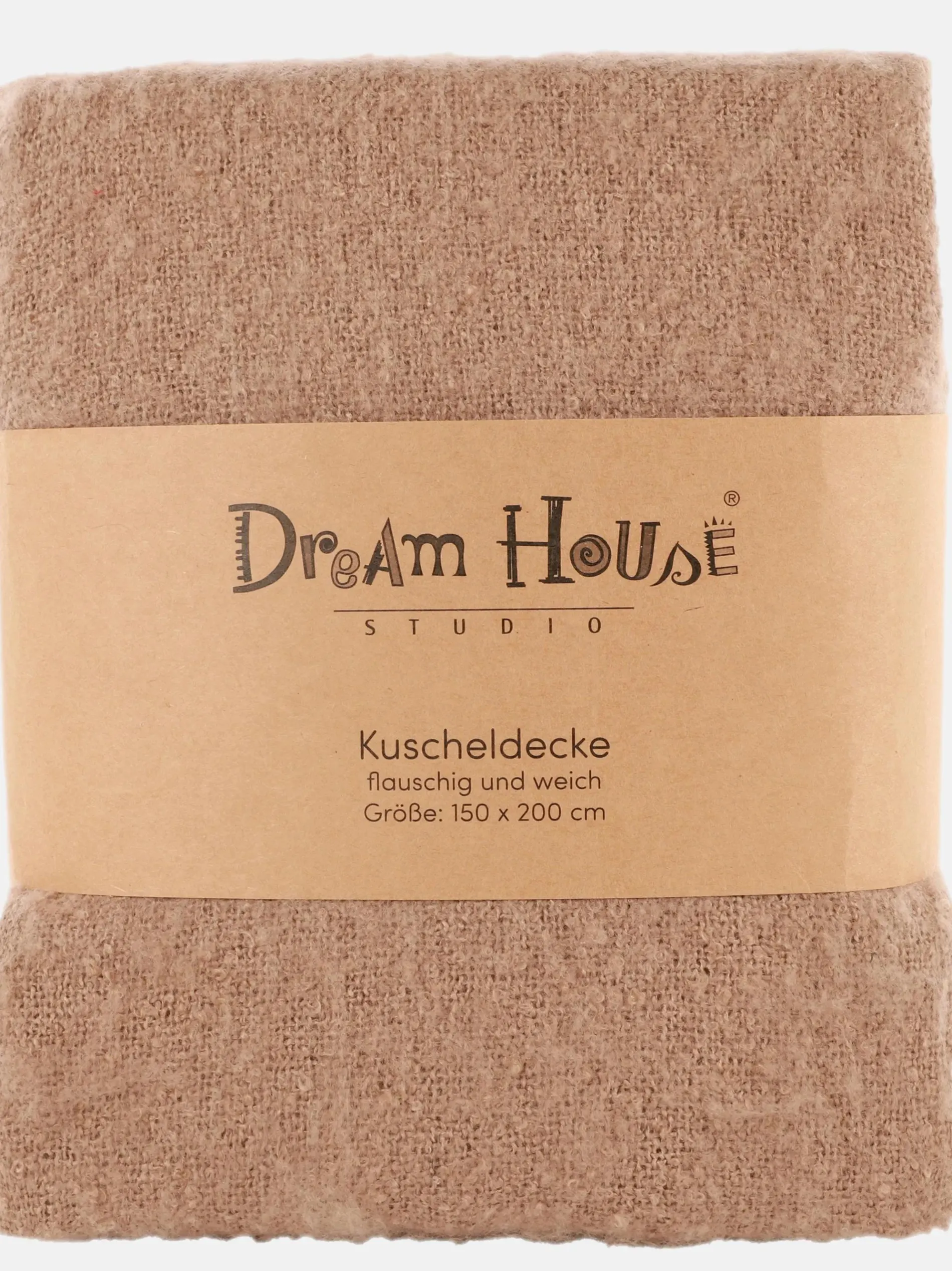 Boucle-Wohndecke, 150x200cm