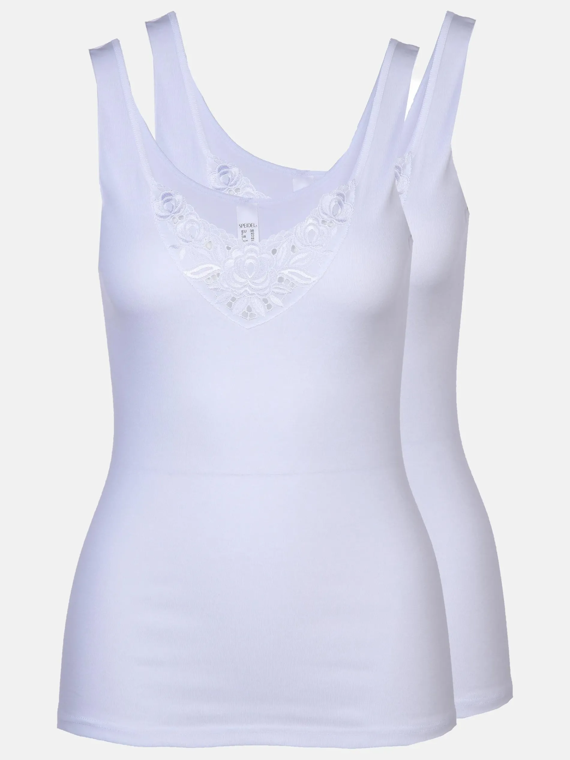 Damen Achselhemd im 2er Pack