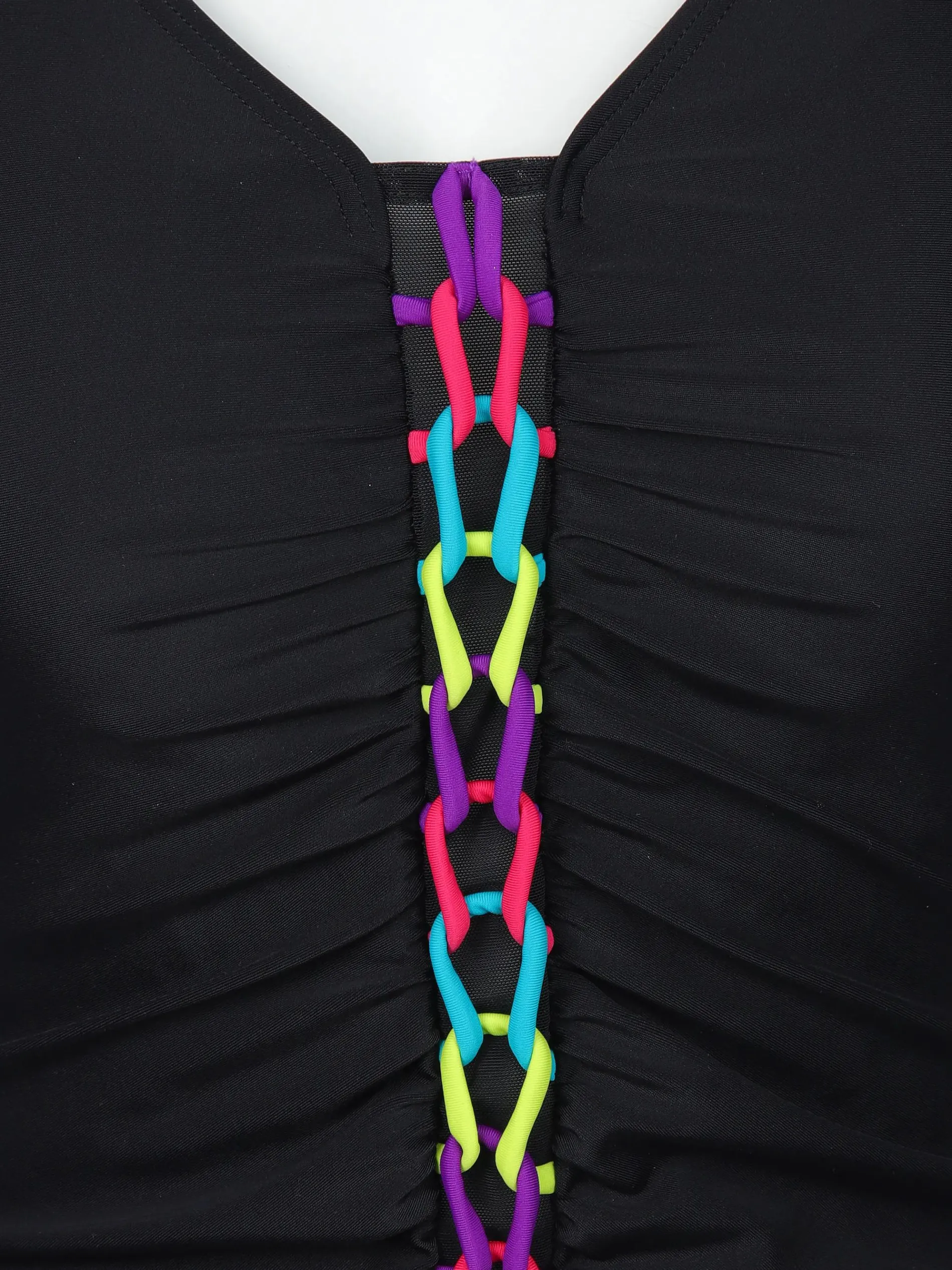 Damen Badeazug mit Farbdetails