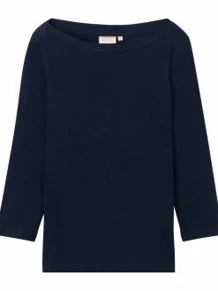 Damen Basic Shirt mit 3/4 Arm