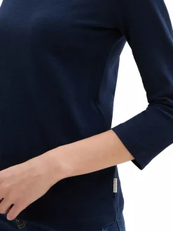 Damen Basic Shirt mit 3/4 Arm