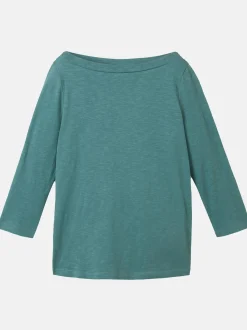 Damen Basic Shirt mit 3/4 Arm