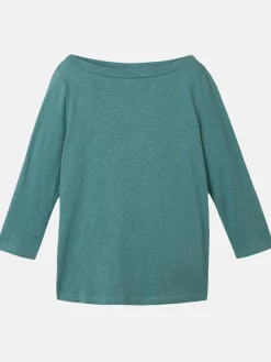 Damen Basic Shirt mit 3/4 Arm